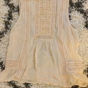 Pale Pink Sheer Tank Top